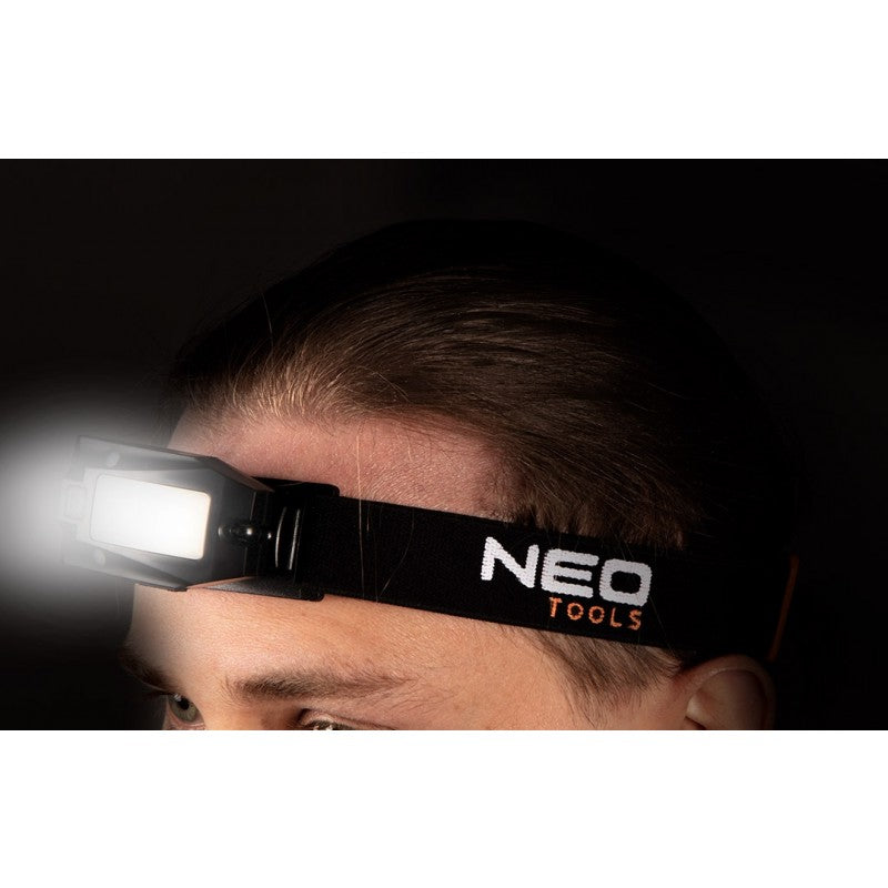 Usb Rechargeable Headlamp 180lm Cob Led Motion Sensor