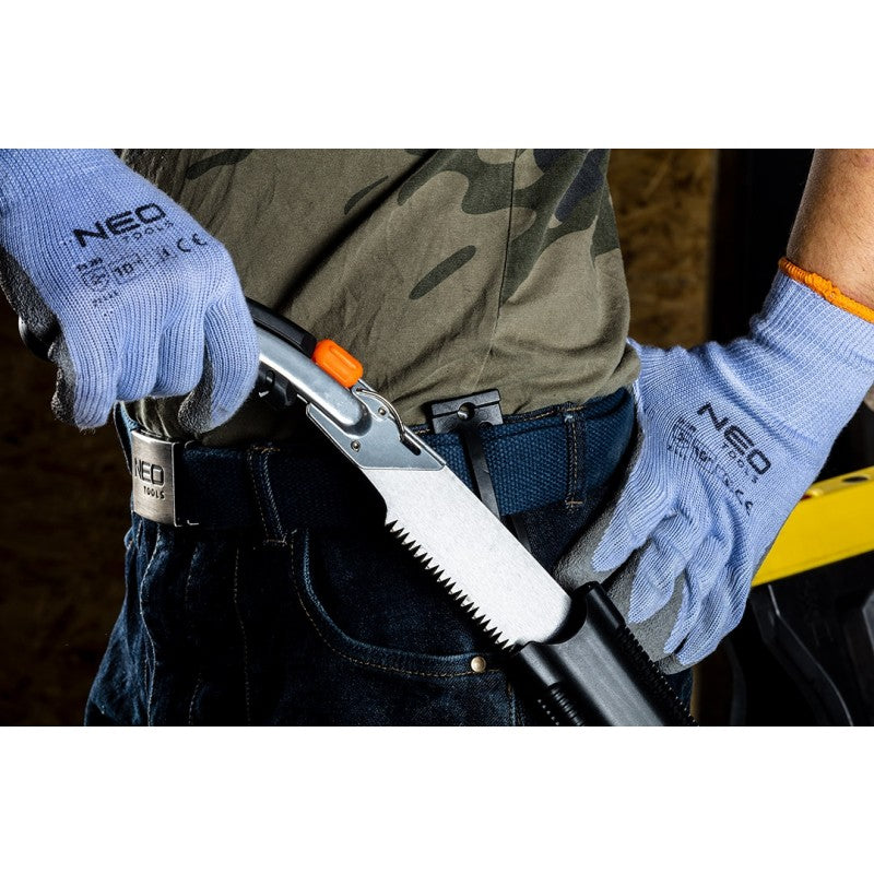 Böjd trädgårdssåg 14' fodral