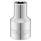 Kortfatning 6-punkts Krom 1/2 9mm