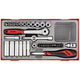 Socket Wrench Set With Square Grip 1'' 35 Pcs.