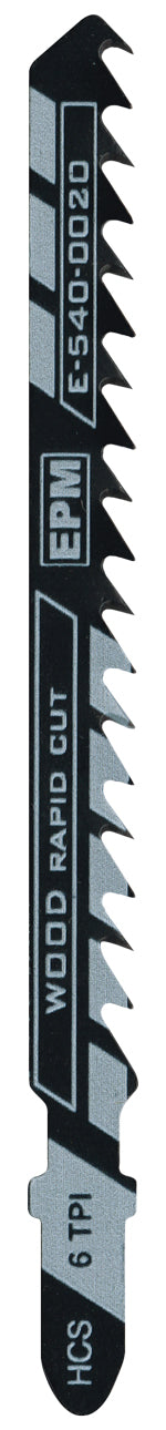Lama de ferastrau 100mm 6tpi lemn T144d 5 buc