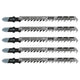 Jigsaw Blade 100mm 6tpi Wood T101d 5 Pcs