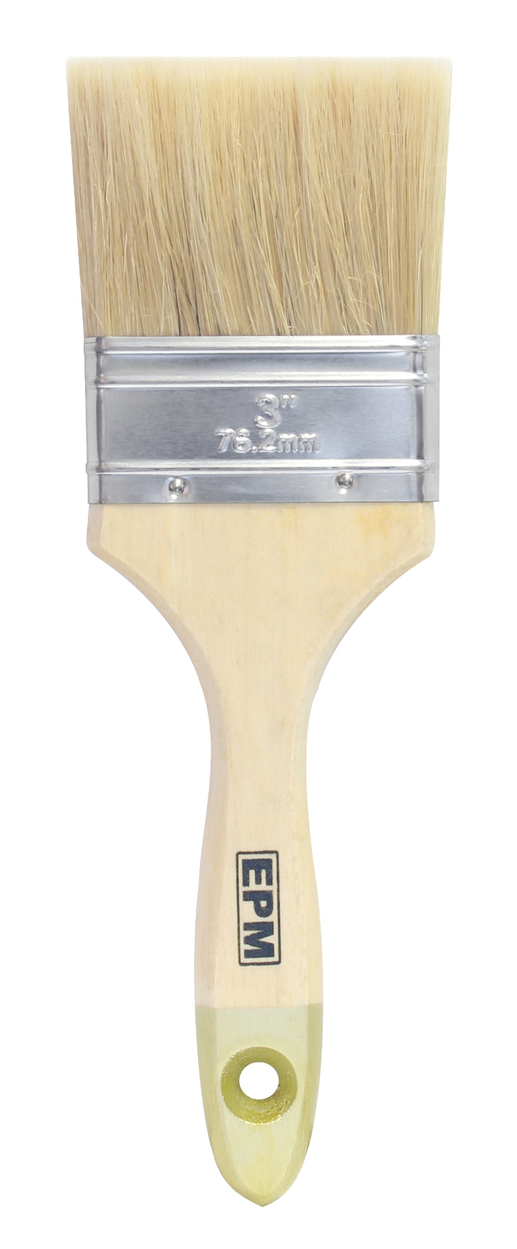 Engelsk flad børste guld 76mm 3''