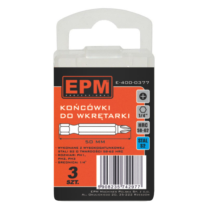 Chave de fenda 50mm 3pcs Ph1 Ph2 Ph3