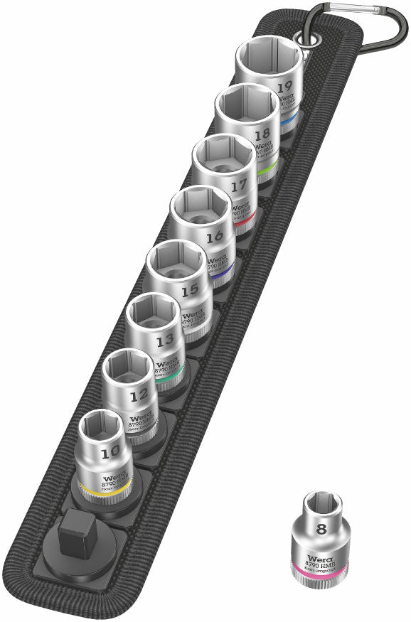 Zyklop 3/8 Socket Wrench Set 9 Pieces