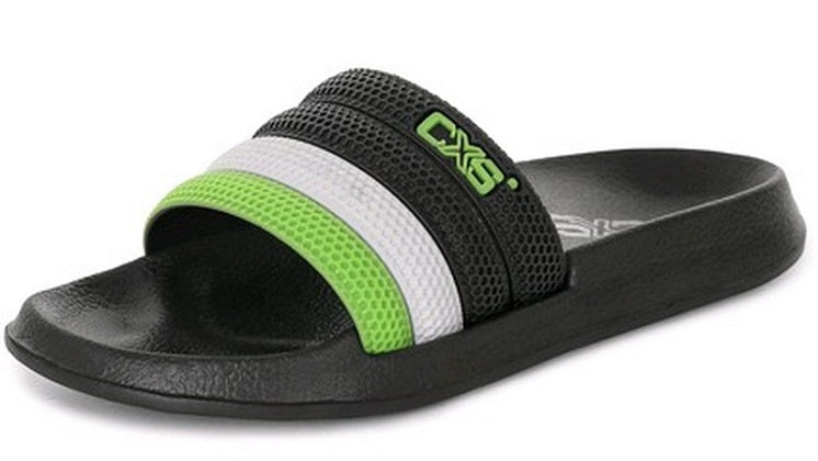 Gulf Černo-zelené Flippers Cxs Velikost 40
