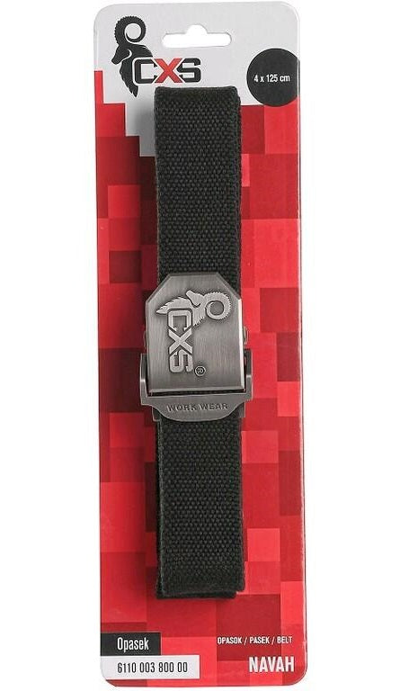 Navah Cxs Belt Black 4cm Size 125cm
