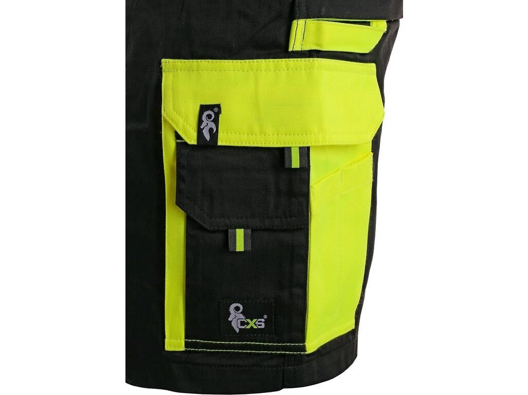 Cxs Dungarees Sirius Brighton Black And Yellow Size 48