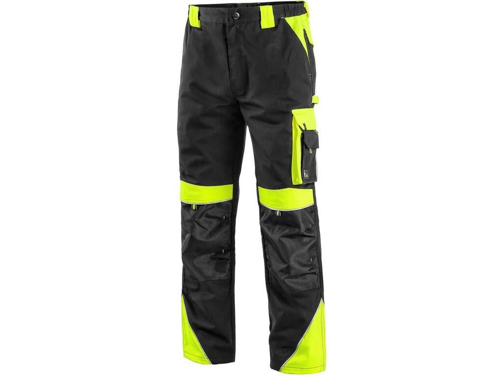 Sirius Brighton Black And Yellow Cxs Waist Trousers Size 48