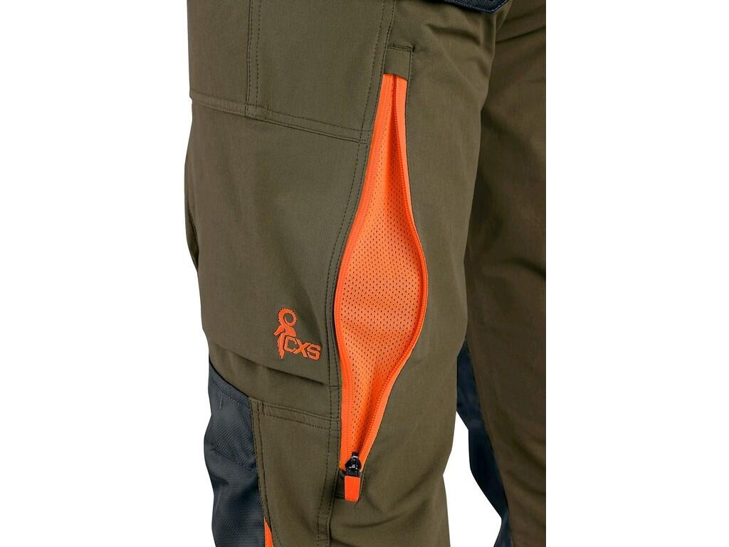 Cxs Naos Waist Trousers Green-orange Size 48