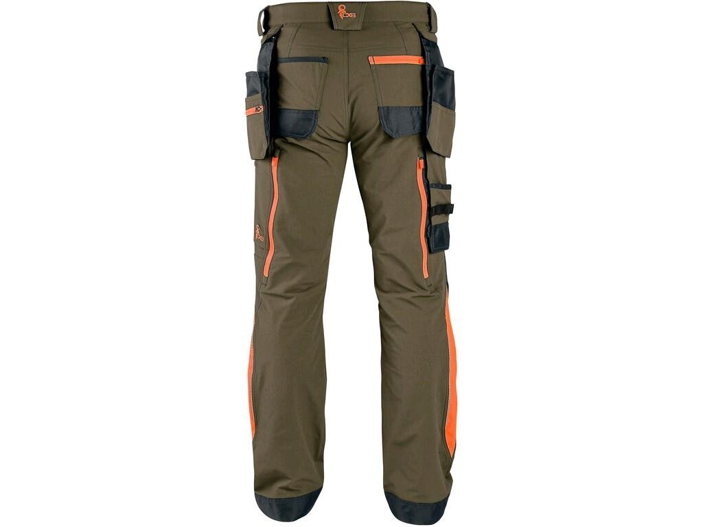 Cxs Naos Waist Trousers Green-orange Size 48