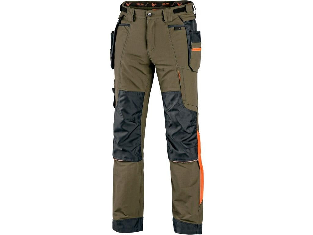 Cxs Naos Waist Trousers Green-orange Size 50