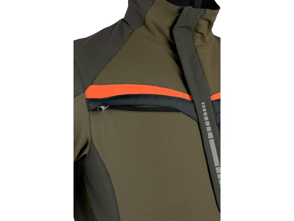 Cxs Naos Green-orange Sweatshirt/jacket Size 50