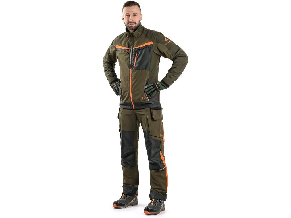 Cxs Naos Green-orange Sweatshirt/jacket Size 56
