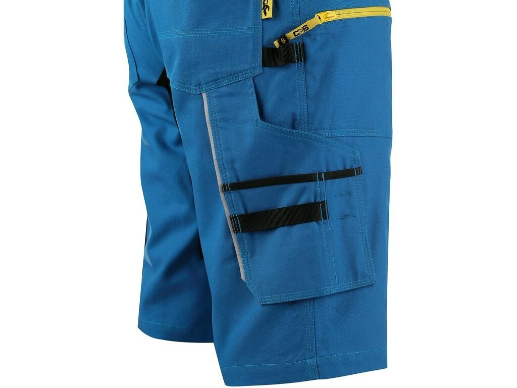 Cxs Stretch Waist Short Trousers Blue-black Size 52