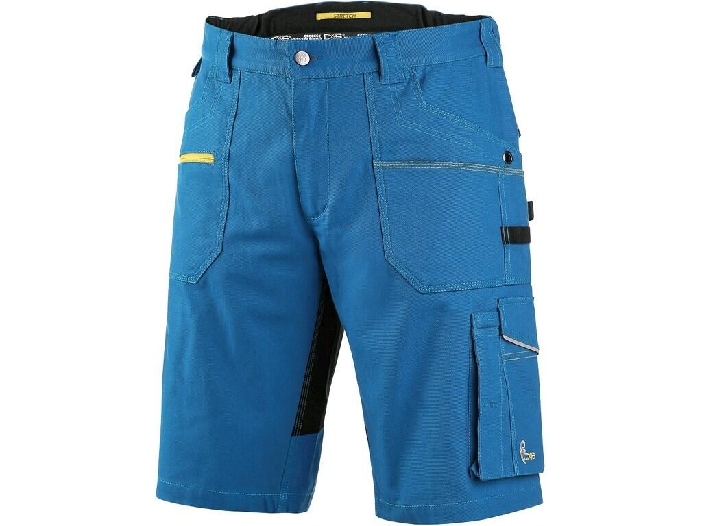 Cxs Stretch Waist Short Trousers Blue-black Size 54