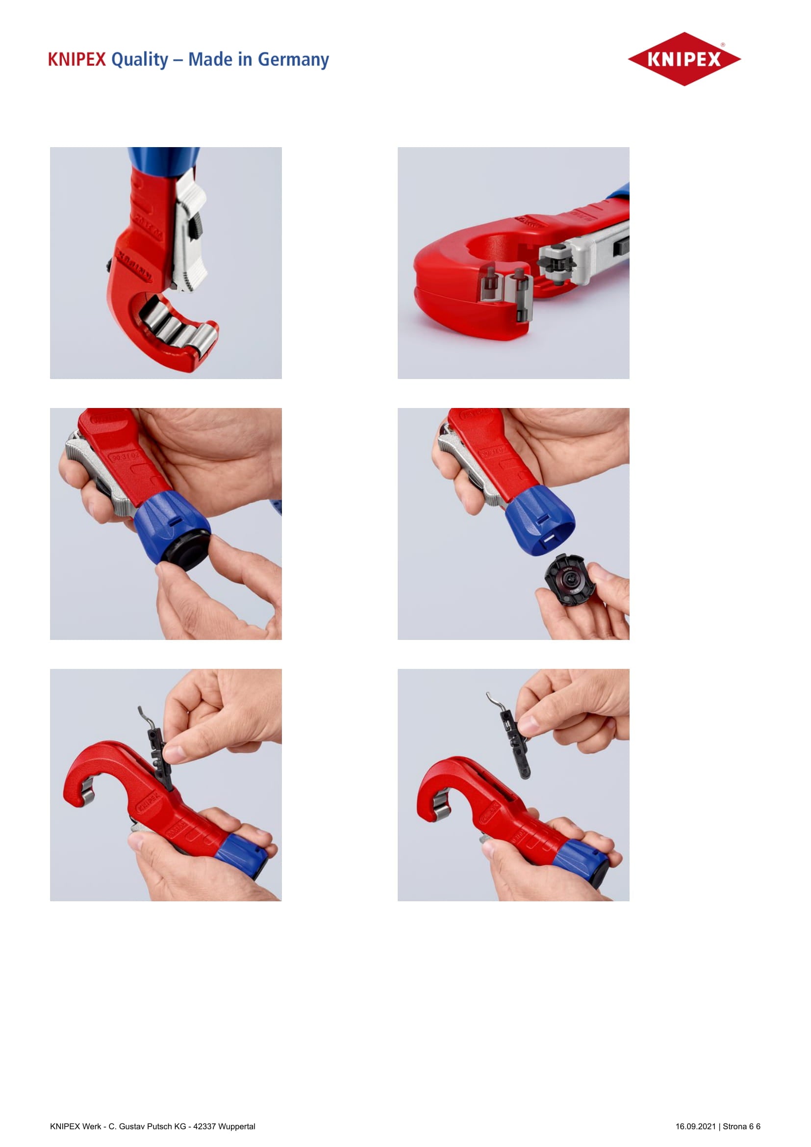 Rezačka rúr 6–35 (1/4–3/8'') s hrúbkou steny do 2 mm