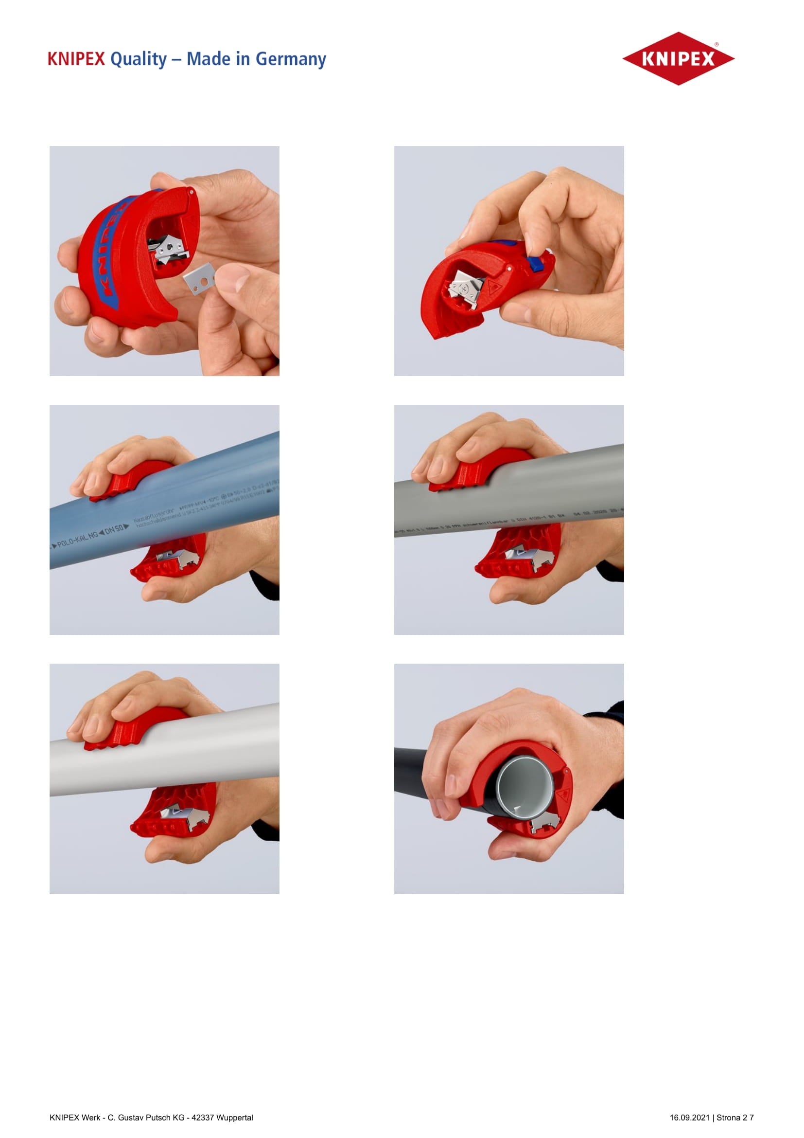 Bix Cutter For Plastic Pipes And Sleeves 20-50mm