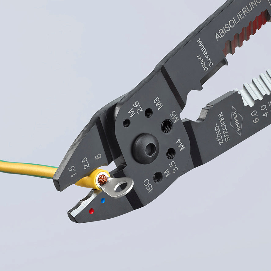 Pinza A Crimpare Per Connettori Cavo 0,5-6,0 Mm