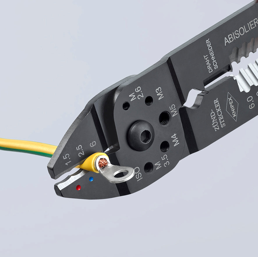 Pinza A Crimpare Per Connettori Cavo 0,5-6,0 Mm