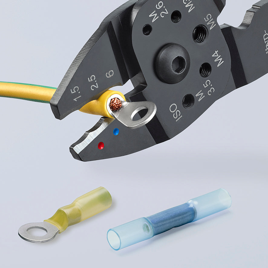 Pinza A Crimpare Per Connettori Cavo 0,5-6,0 Mm