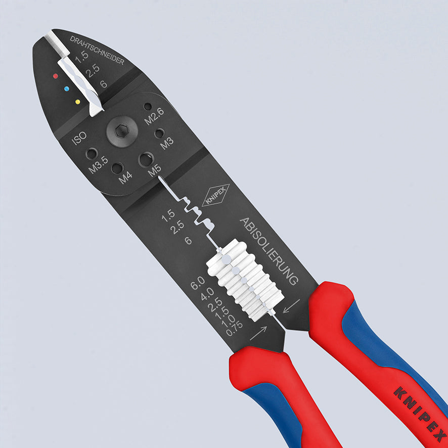 Pinza A Crimpare Per Connettori Cavo 1,5-6,0 Mm