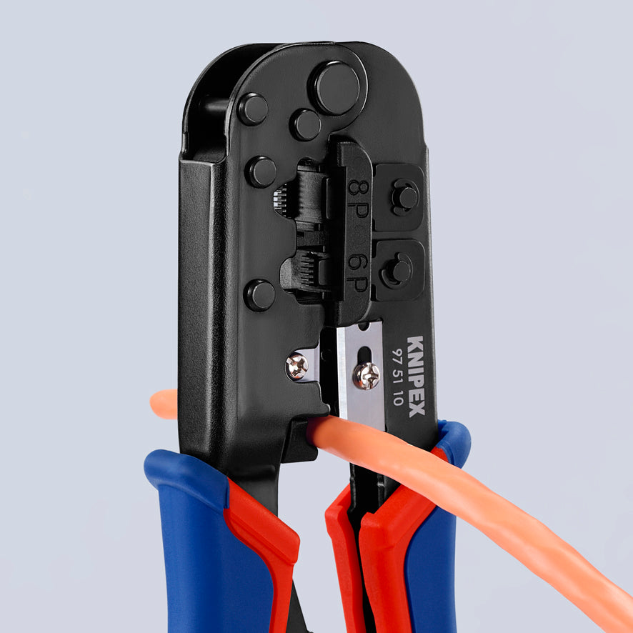 Western-type Telephone Plug Crimping Pliers
