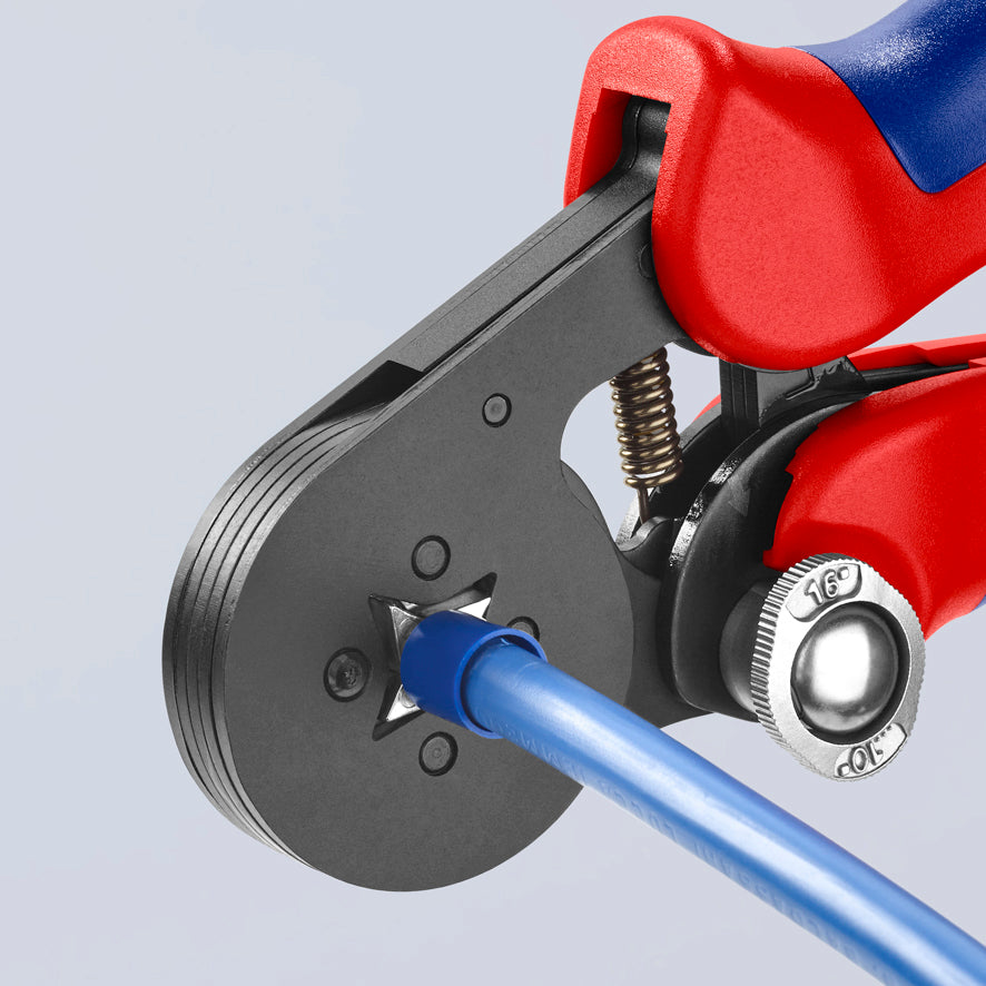 Self-adjusting 180mm Sleeve Crimping Pliers