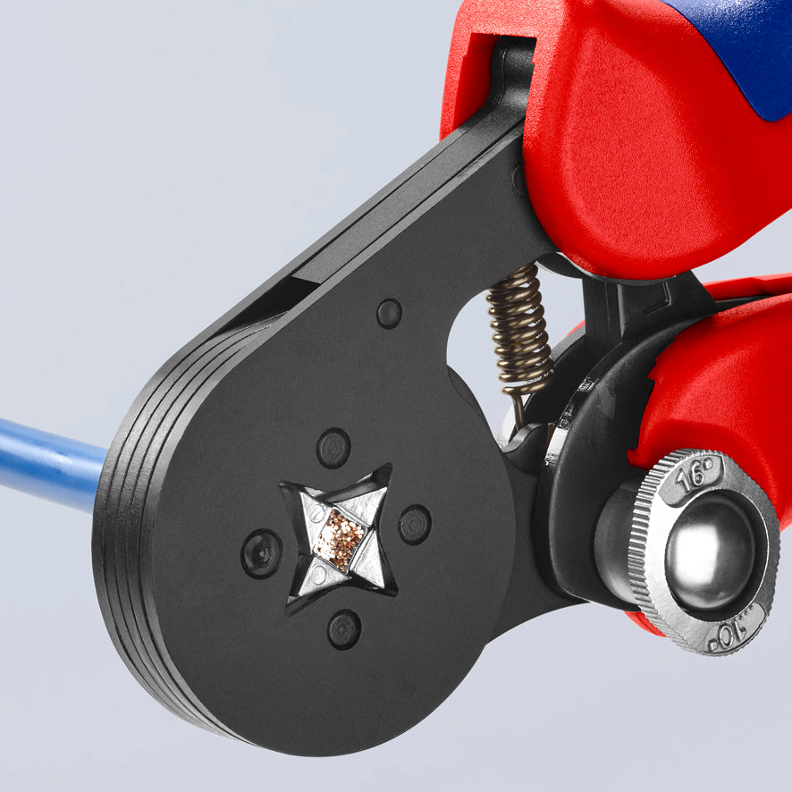 Self-adjusting 180mm Sleeve Crimping Pliers