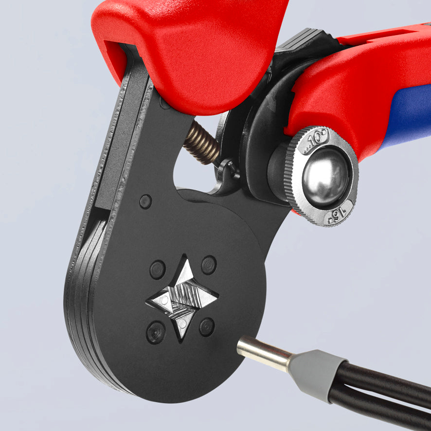 Self-adjusting 180mm Sleeve Crimping Pliers