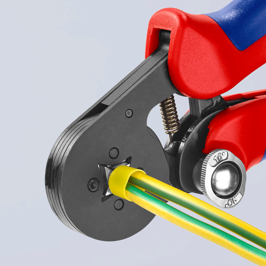 Self-adjusting 180mm Sleeve Crimping Pliers
