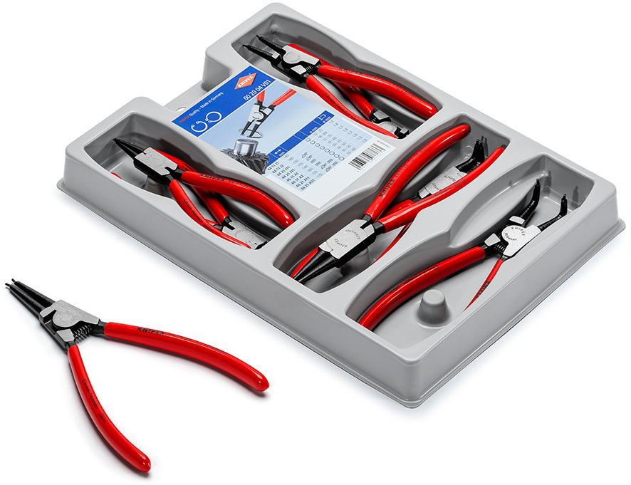 Set di pinze per anelli di sicurezza 8 pezzi 00 20 04 V01