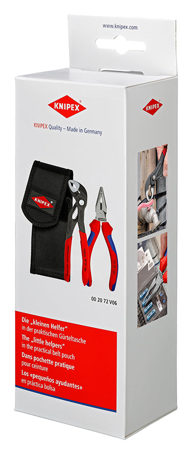 Set Mini Pinze In Custodia Da Cintura 2 Pz.