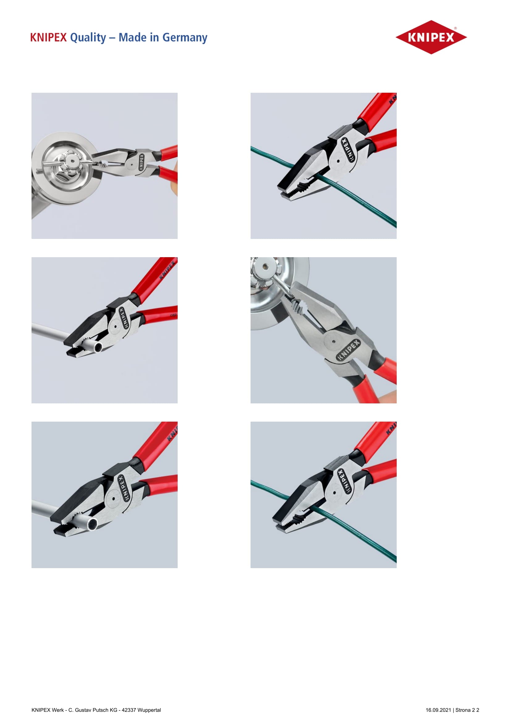 200mm High-capacity Universal Pliers