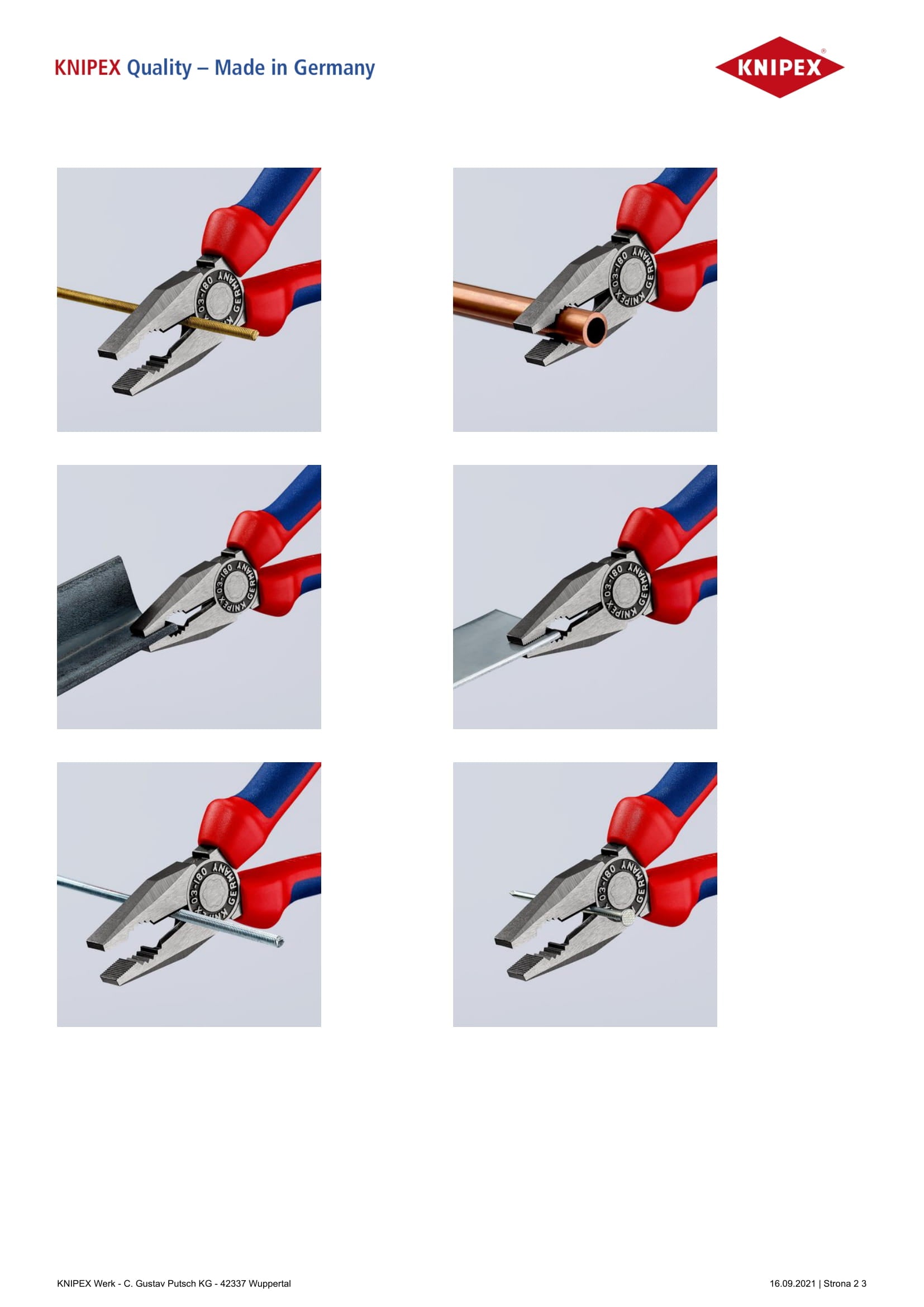 Universal Pvc Pliers 180mm