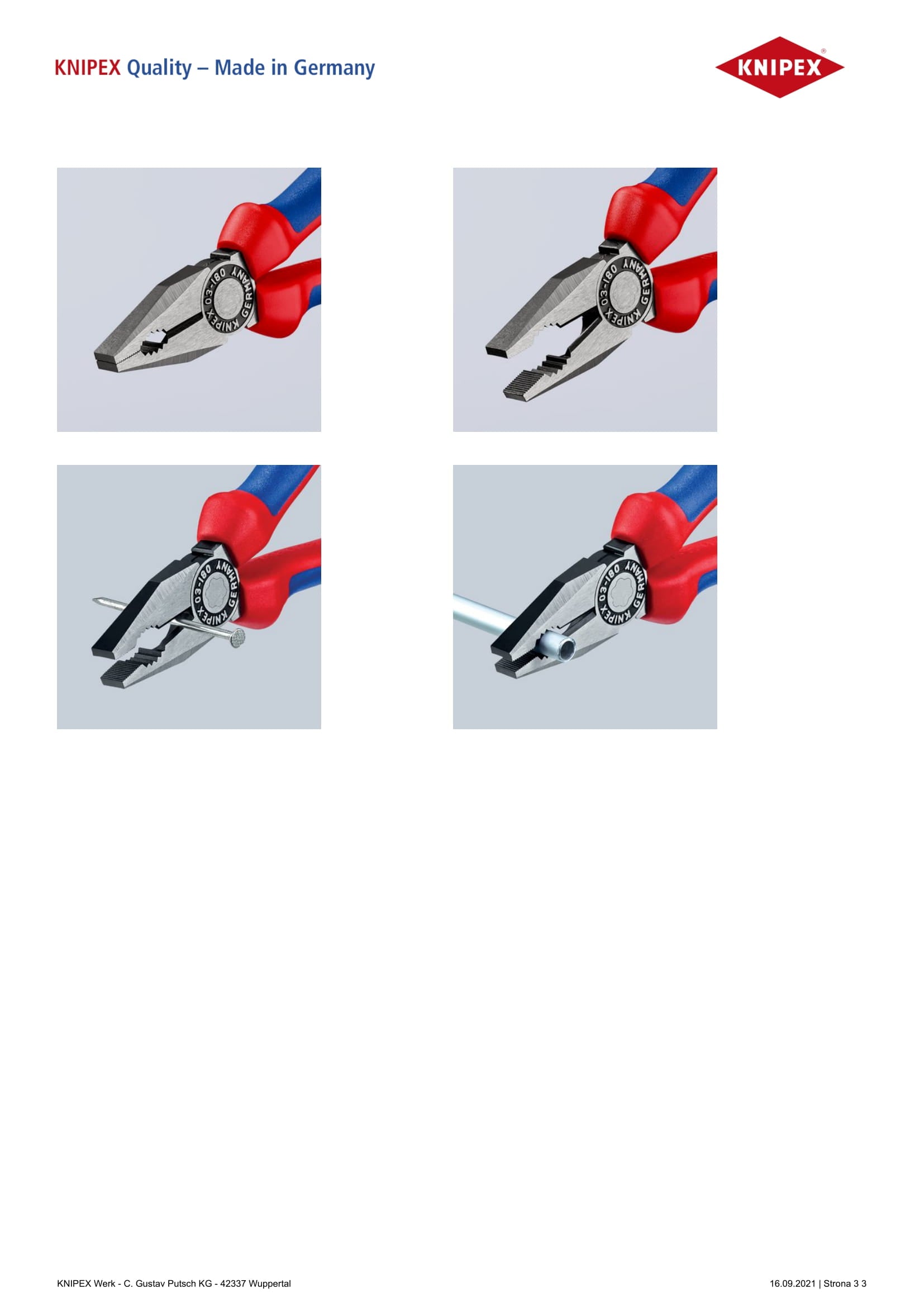 Universal Pvc Pliers 180mm