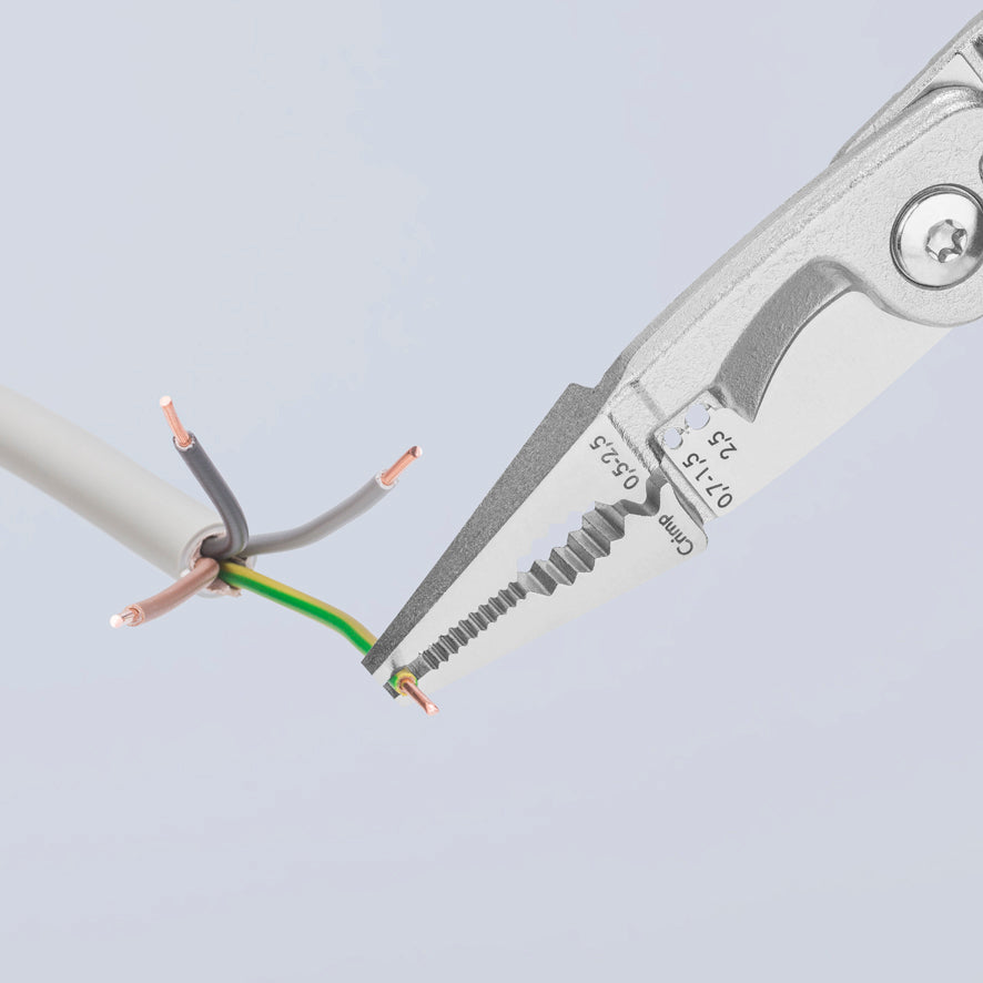 Pinza per installazione elettrica isolata 200mm