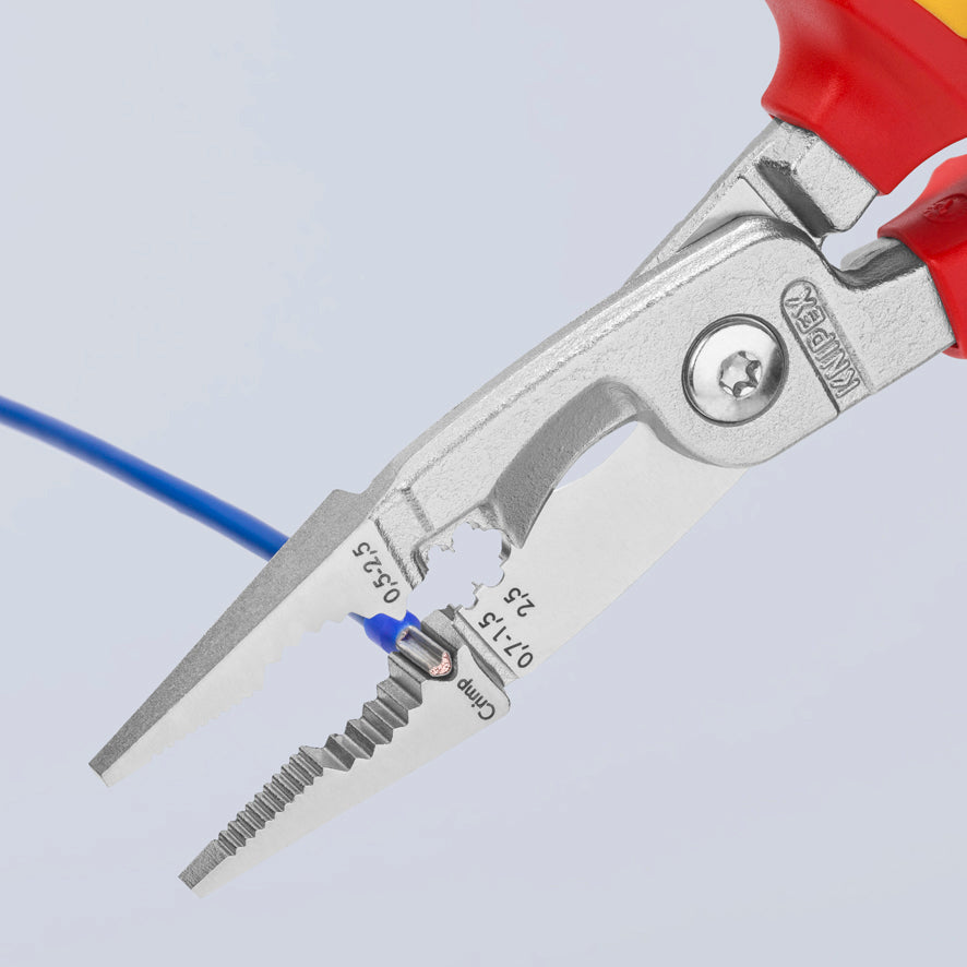 Pinza per installazione elettrica isolata 200mm