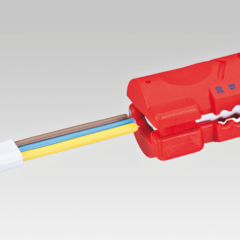 Tool For Stripping Flat And Round Cables