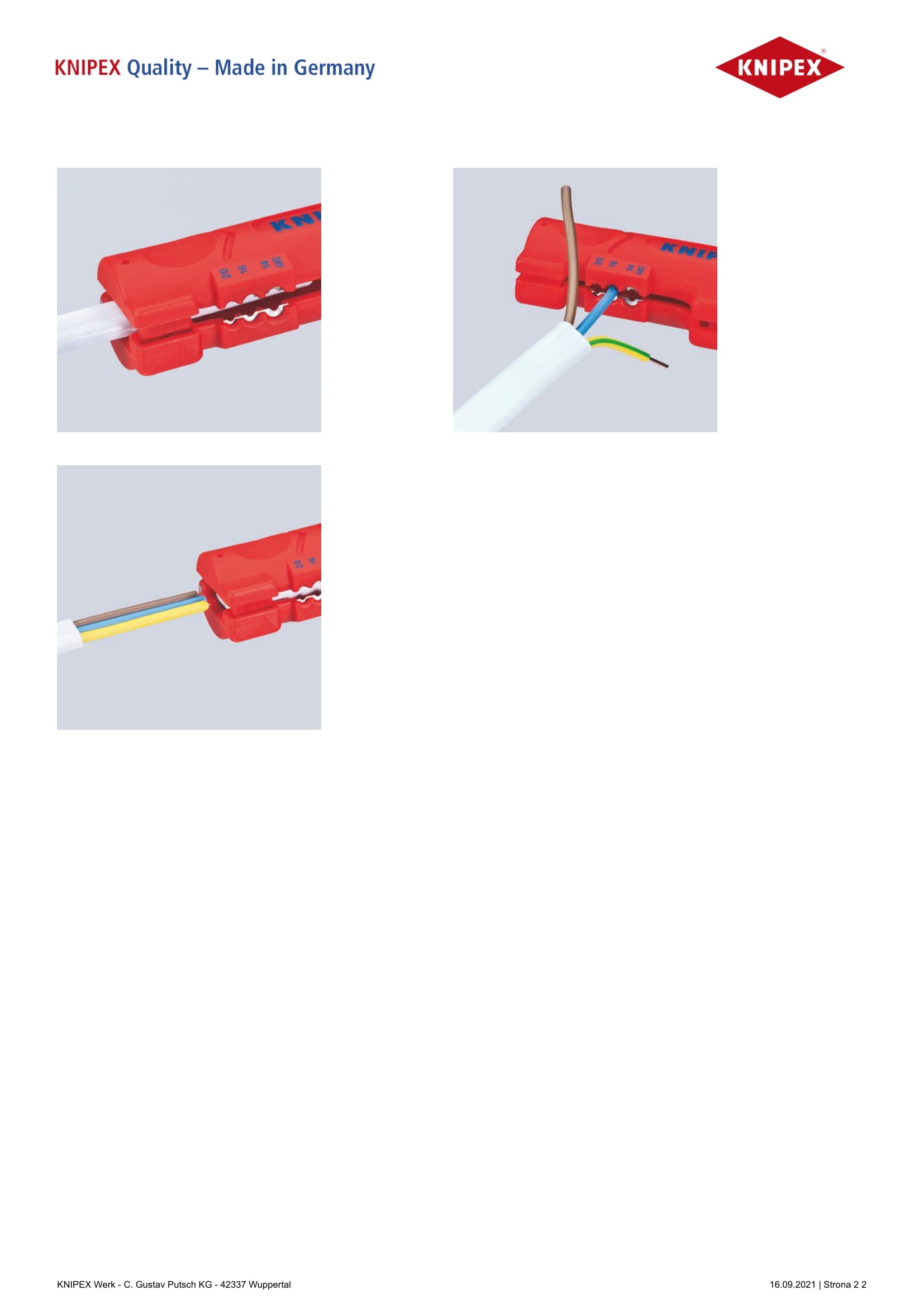 Tool For Stripping Flat And Round Cables