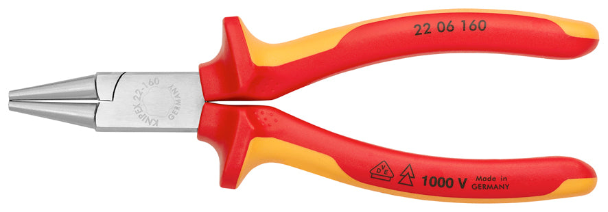 Pinza a becchi tondi 1000v 160mm
