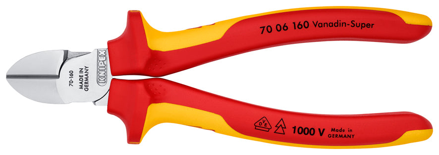 Izolované boční štípací kleště 160 mm
