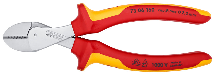 X-cut Side Cutting Pliers 160mm High Ratio Lever
