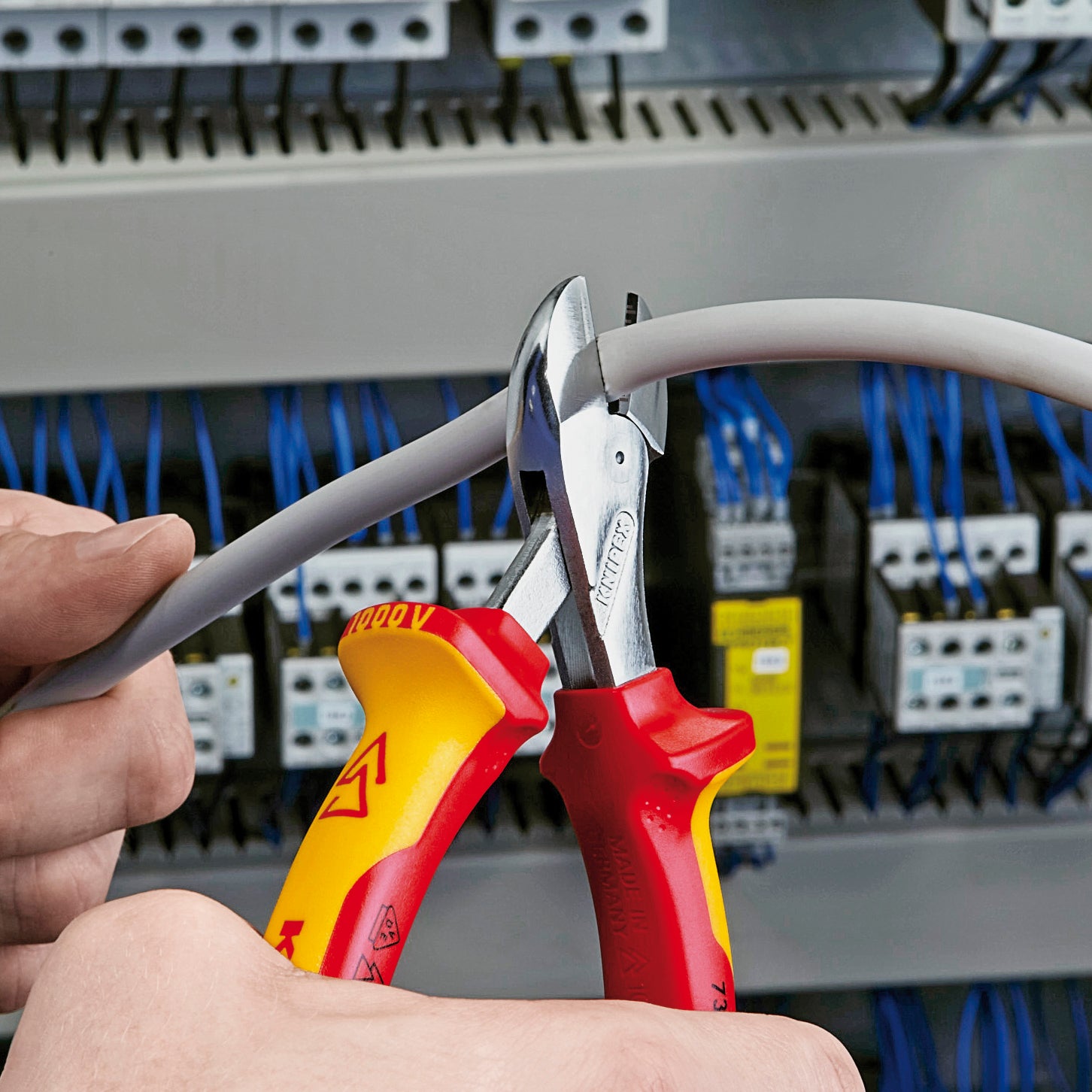 X-cut Side Cutting Pliers 160mm High Ratio Lever