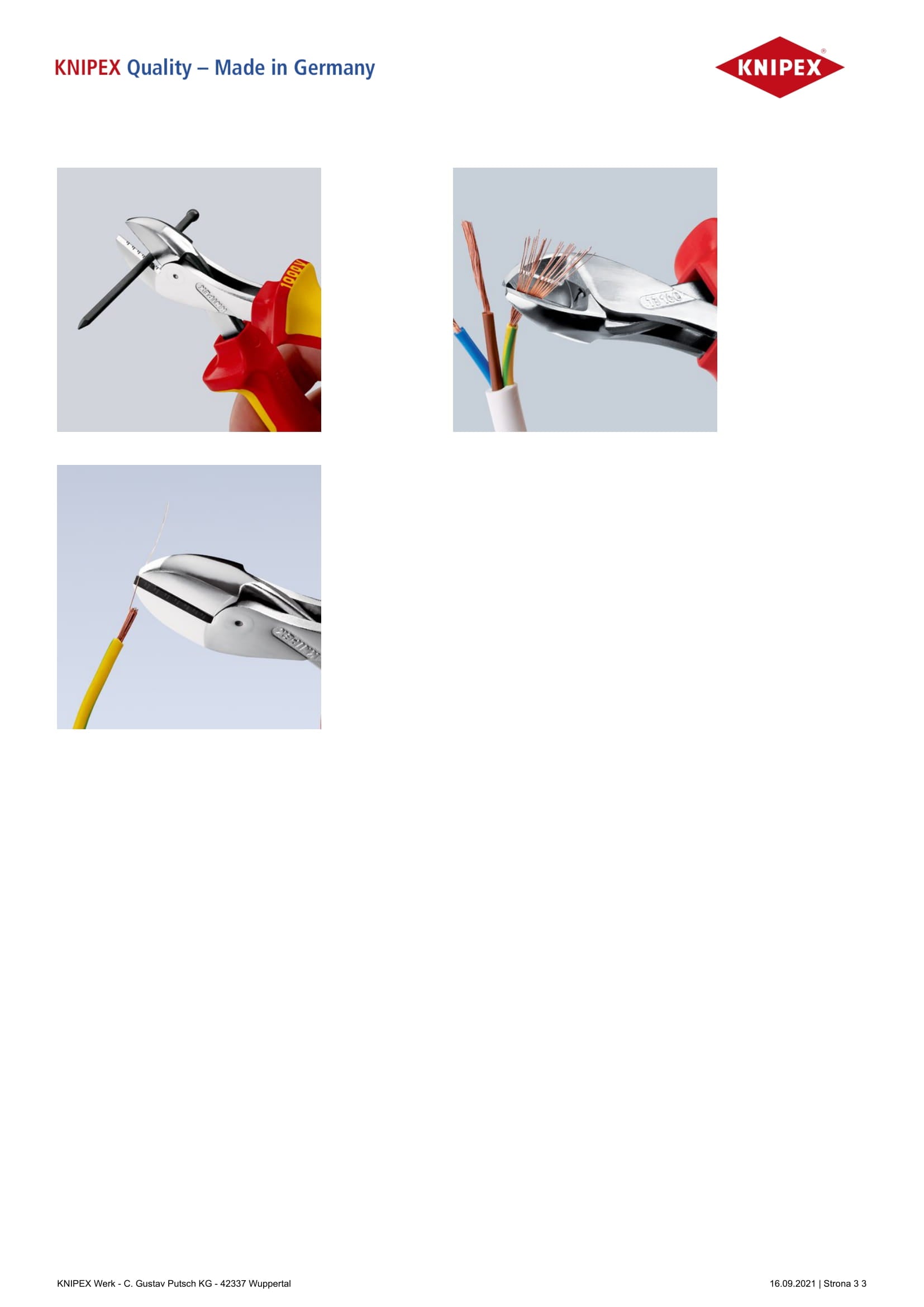 X-cut Side Cutting Pliers 160mm High Ratio Lever