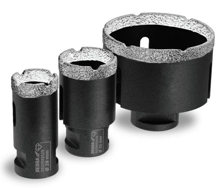 Vakuově pájená diamantová rohová sada 28 35 68mm 3 ks.