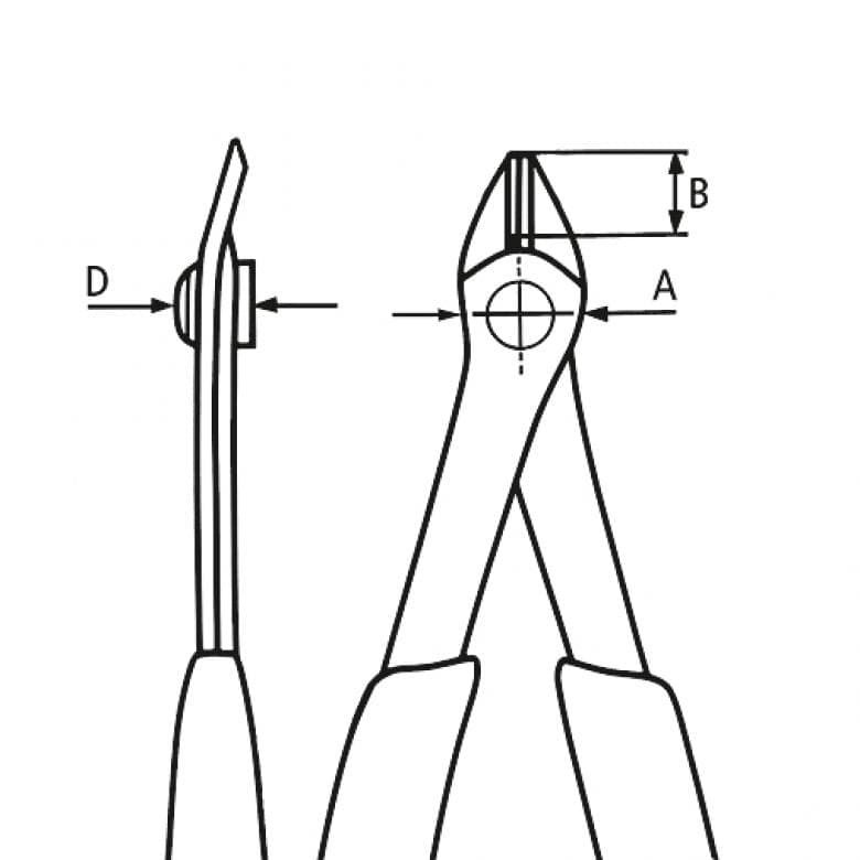 Pinza a taglio laterale Super Knips Xl 140 mm