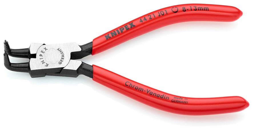 Pinza per anelli circolari interni 130 mm 8-13 mm