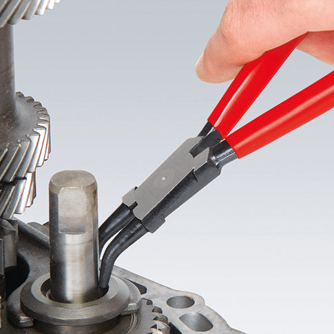 Pinza per anelli Ciger piegata a 45° interna 180 mm