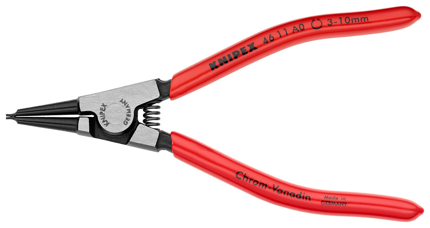 Pinza per anelli circolari esterni 140 mm 3-10 mm